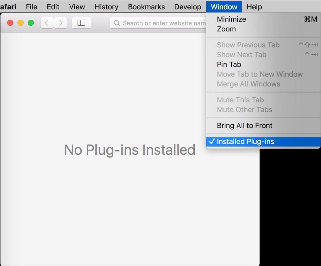 missing plug in mac
